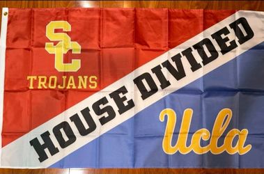 USC UCLA House Divided Flag 5ftx3ft $20 Firm On Price