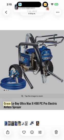 Graco 490 low boy