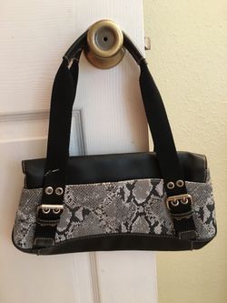 Vintage Nine West authentic bag,  snakeskin 8/7