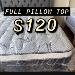 Full Pillow Top Mattress 