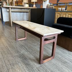 Bench / Entry Bench / Marble Top / NEW!