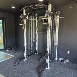 NEW Vesta Pro Series 3in1 Squat Rack | Functional Trainer | 45lbs Smith Machine | Pulley System | FREE DELIVERY🚚