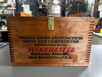Winchester Vintage Editions Wooden Crate
