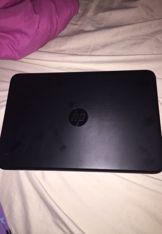 Black HP Laptop