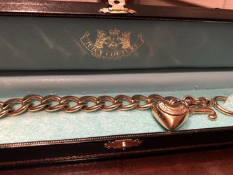 Gold colored Juicy Couture Charm Bracelet
