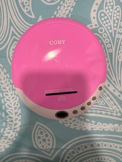 Coby Portable CD Player Pink