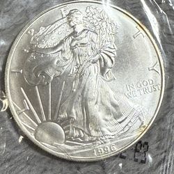 1996  Liberty  Silver Dollar