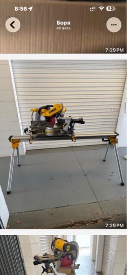 DeWalt Miter Saw with Stand