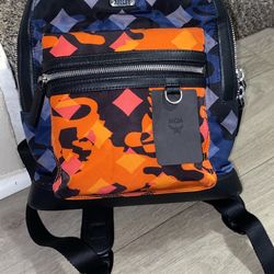 Tri Camo Mcm Backpack 
