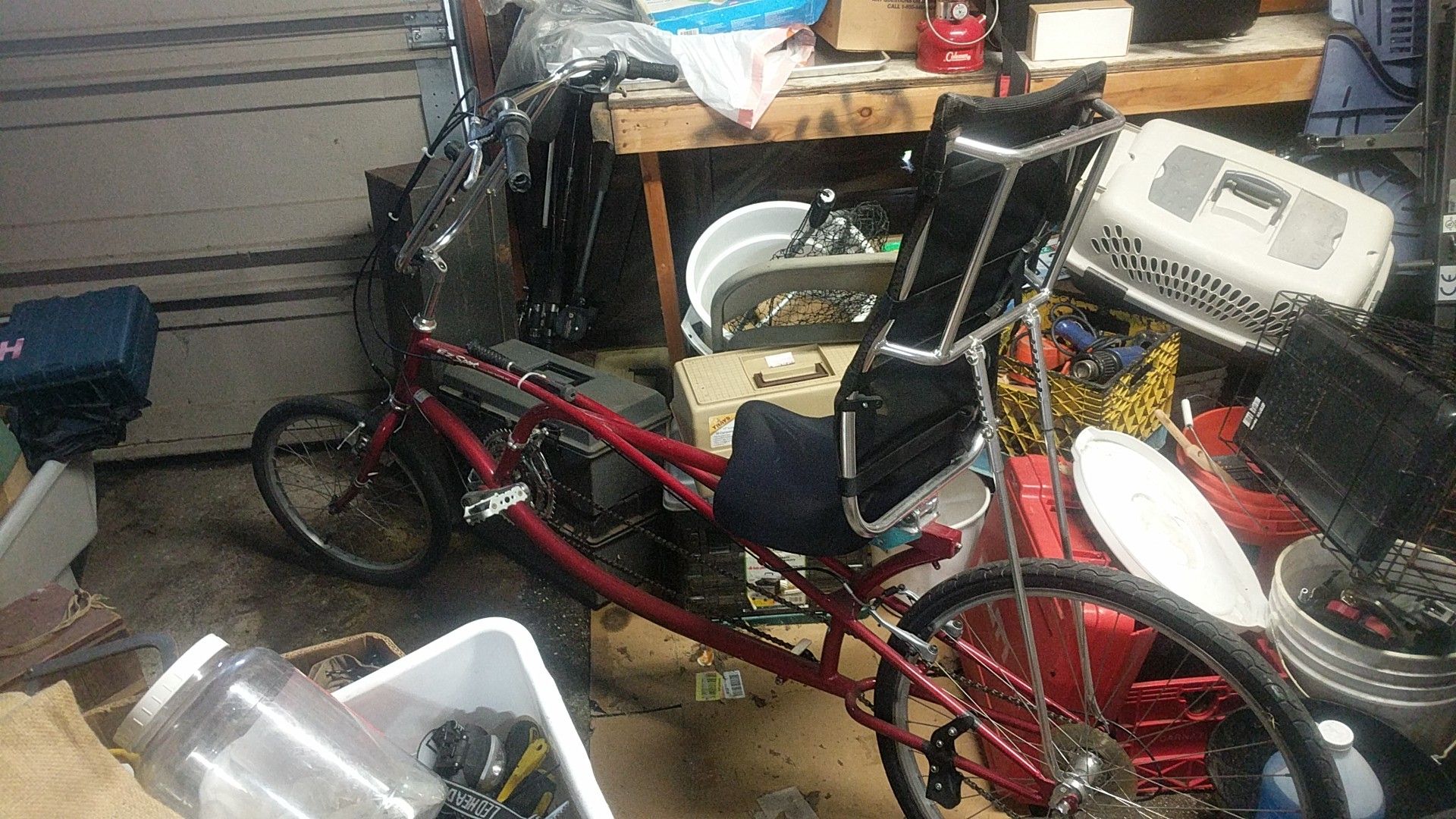 Ez sport encumbrance bike 24 speed