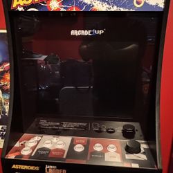 Arcade 1UP Asteroids Version Game System. 