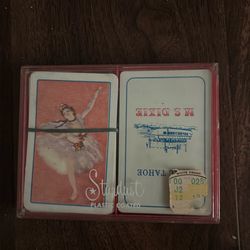 Vintage Stardust Double-Deck Playing Card Set