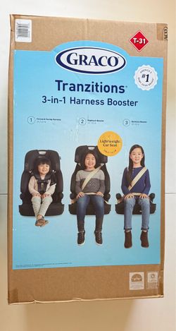 NEW/SEALEDGraco Tranzitions 3-in-1 Harness Booster Car Seat