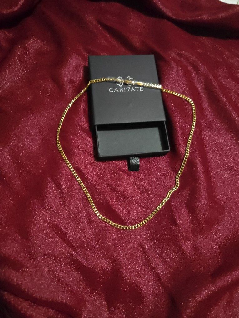 Necklace for Men Women gold plated
