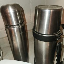 Two Very Nice Thermos Bottles $6