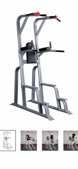 Body solid pull up/leg lift stand
