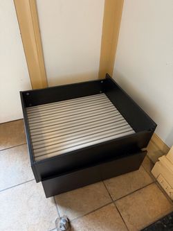 Black Drawer Unit