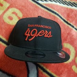 Vintage 49ers Script Snapback