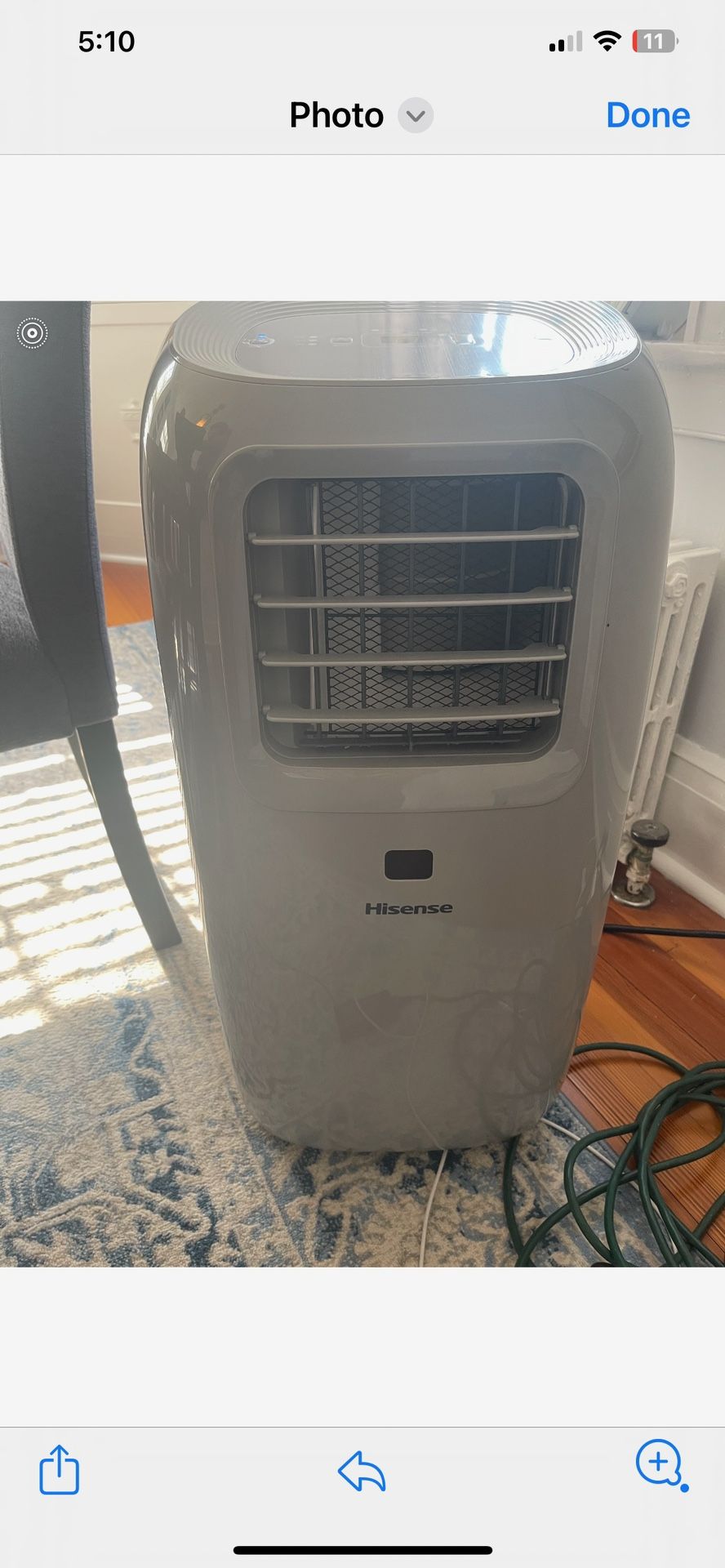 6500 BTU Hisense Portable A/C Unit