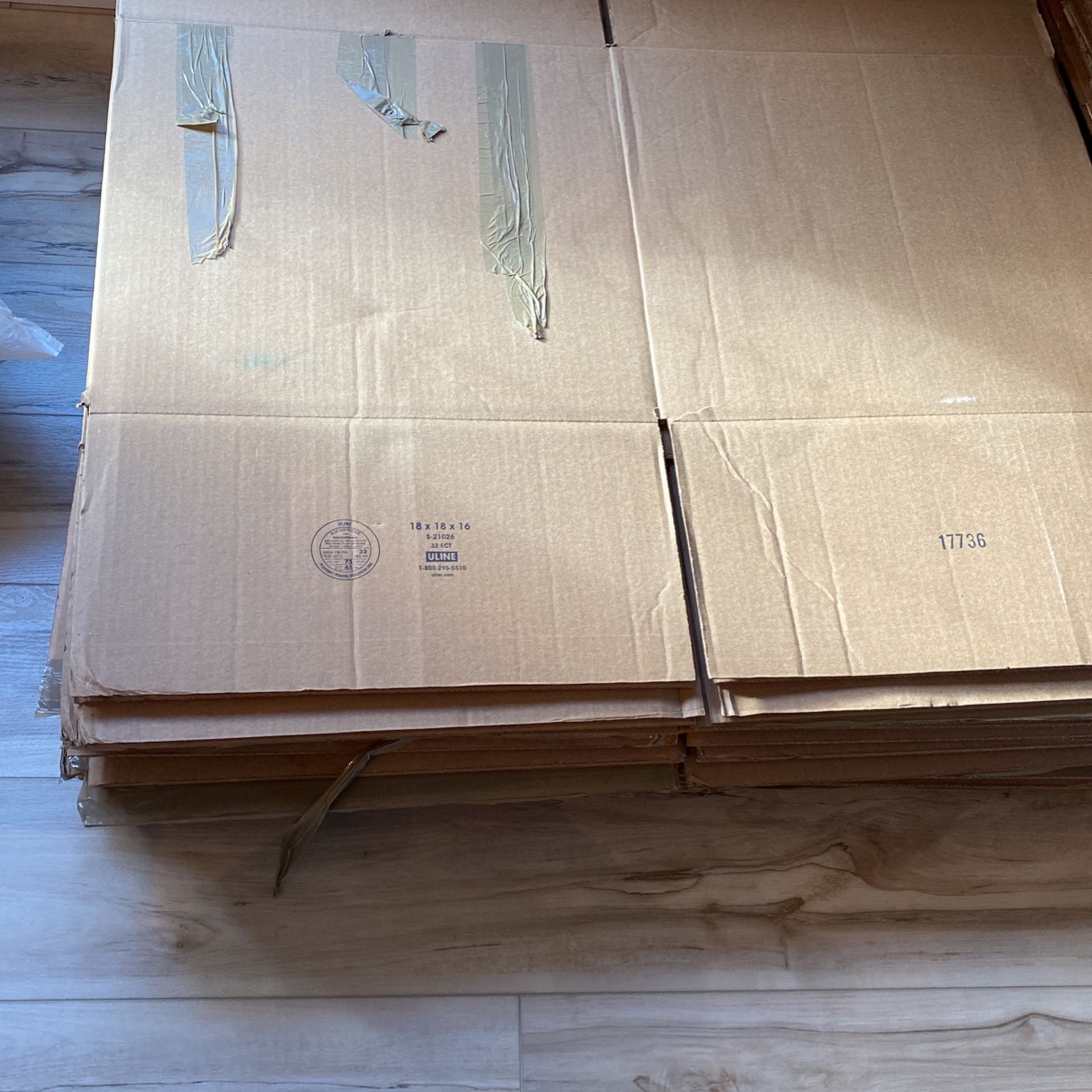 ULINE Moving Boxes