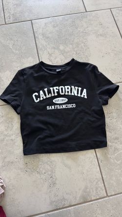 California San Francisco Crop T-Shirt