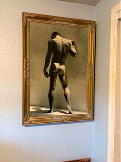 Male nude by Greg Gorman art print photo poster 28”c40”