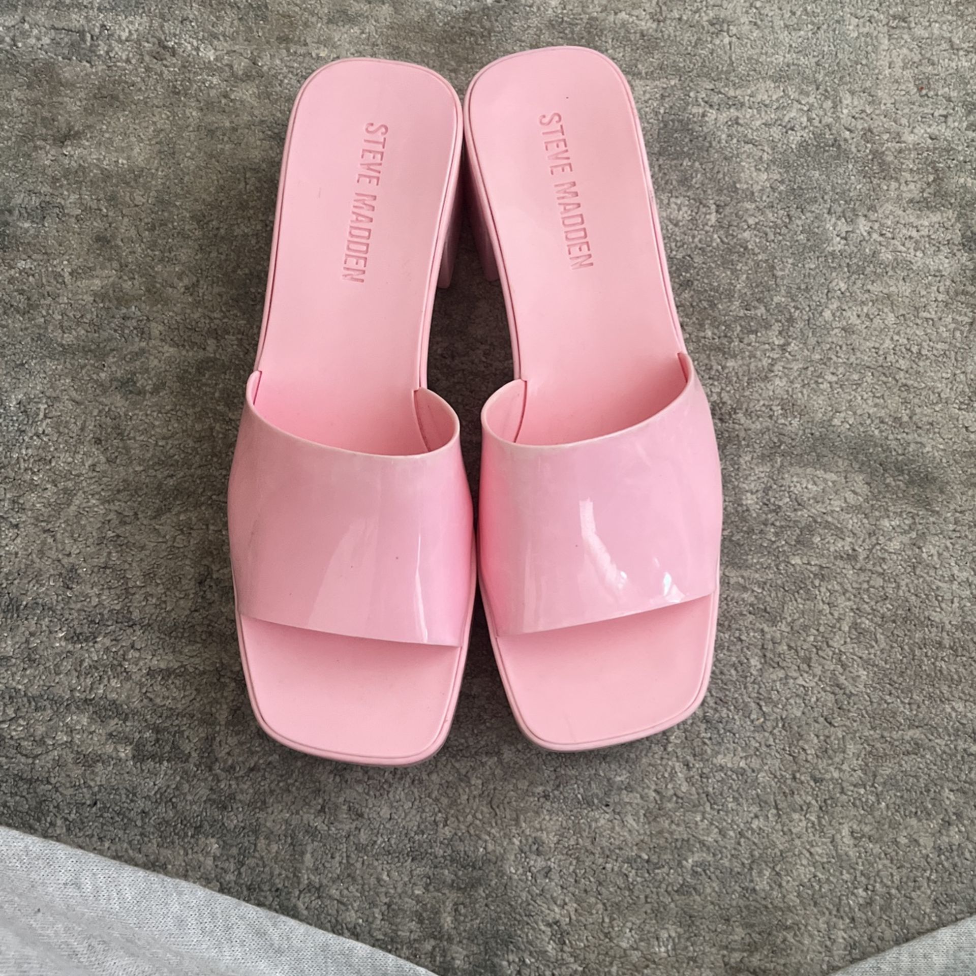 STEVE MADDEN pink clog heels ᡣ𐭩 •。ꪆৎ ˚⋅