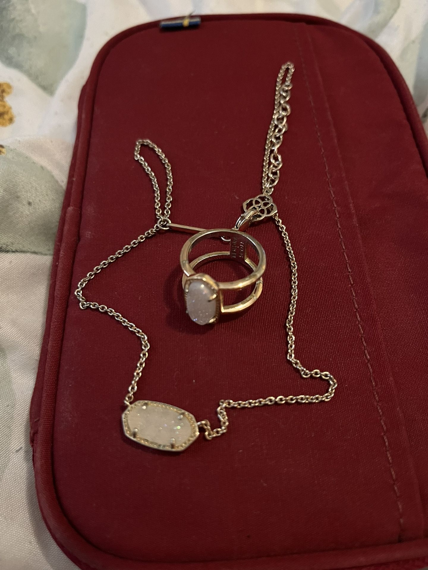 Kendra Scott Size 6 Ring ONLY/necklace Sold
