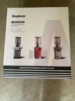 Anybear juice master - new in box juicer