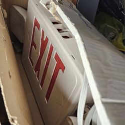 Emergency Exit Lighting Fixture