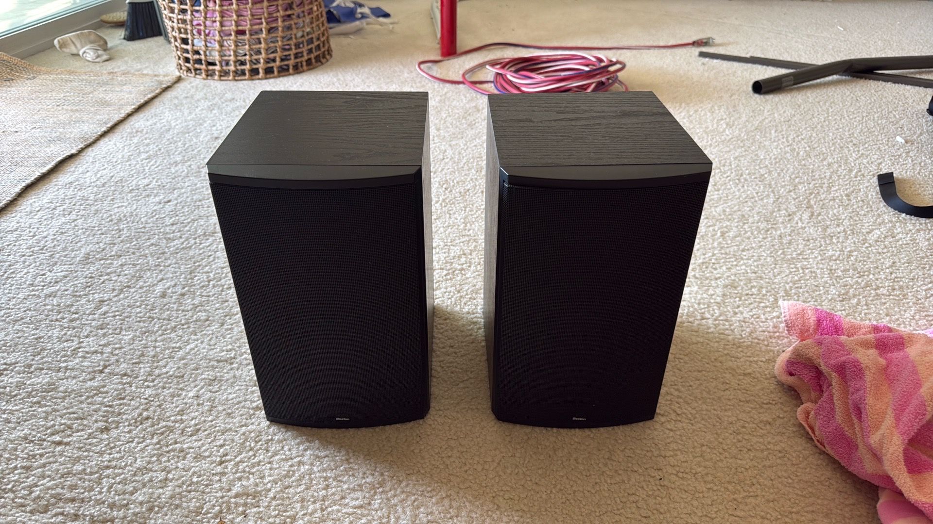 2 Boston Acoustic Speakers