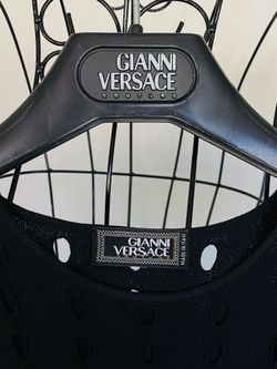 Vintage Gianni Versace Black Dress
