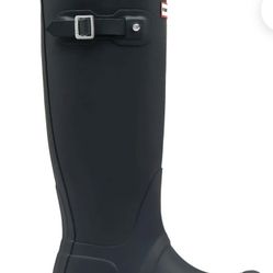 Light Blue Tall Hunter Rain Boots