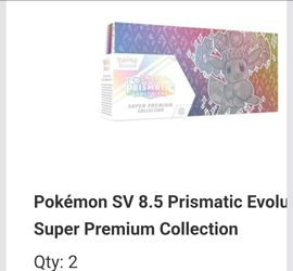 Prismatic Evolutions Super Premium Collection 2x