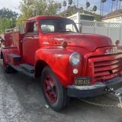 1953 Gmc Fire Pumper Rv 