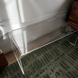 Clear, Acrylic Coffee Table