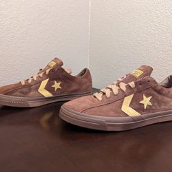 Converse Unisex CT One Star Brown Casual Shoes Sneakers Men's 13 Women's 14.5