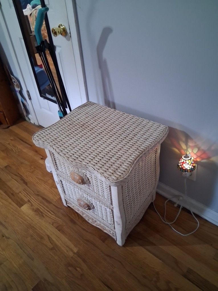 Wicker Dressers & Night Stand