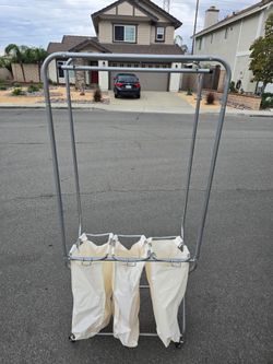 3 basket laundry center