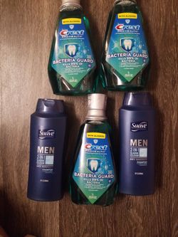 Crest And Suave Bundle $15 For All