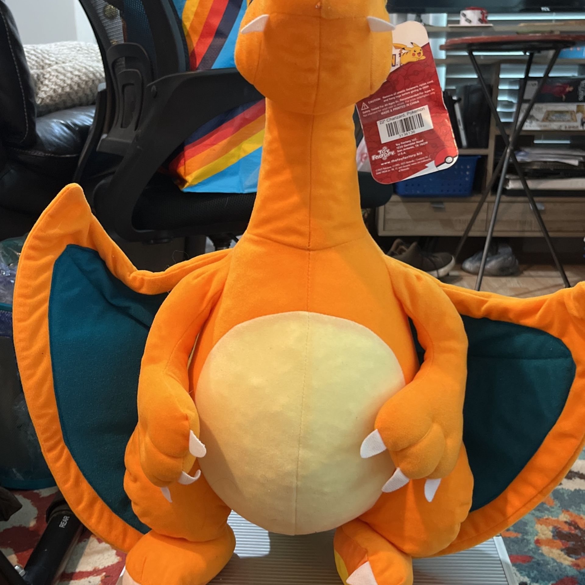 RARE Giant Charizard Pokemon Plush With Poseable Wings Nintendo Toy Factory for Sale in Arlington Heights IL OfferUp