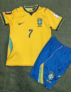 Brazil Home Jersey 2026 Brazil Kids Jersey Vini Jr. Kids Jersey