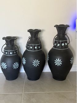 Decorative Vases black and white decor first come first serve