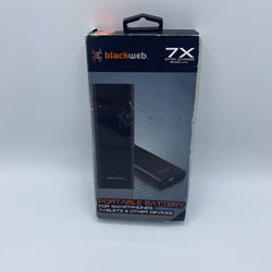 Blackweb 20,100 mAh 6X Power Bank Portable Battery Charges Smartphones Tablets 