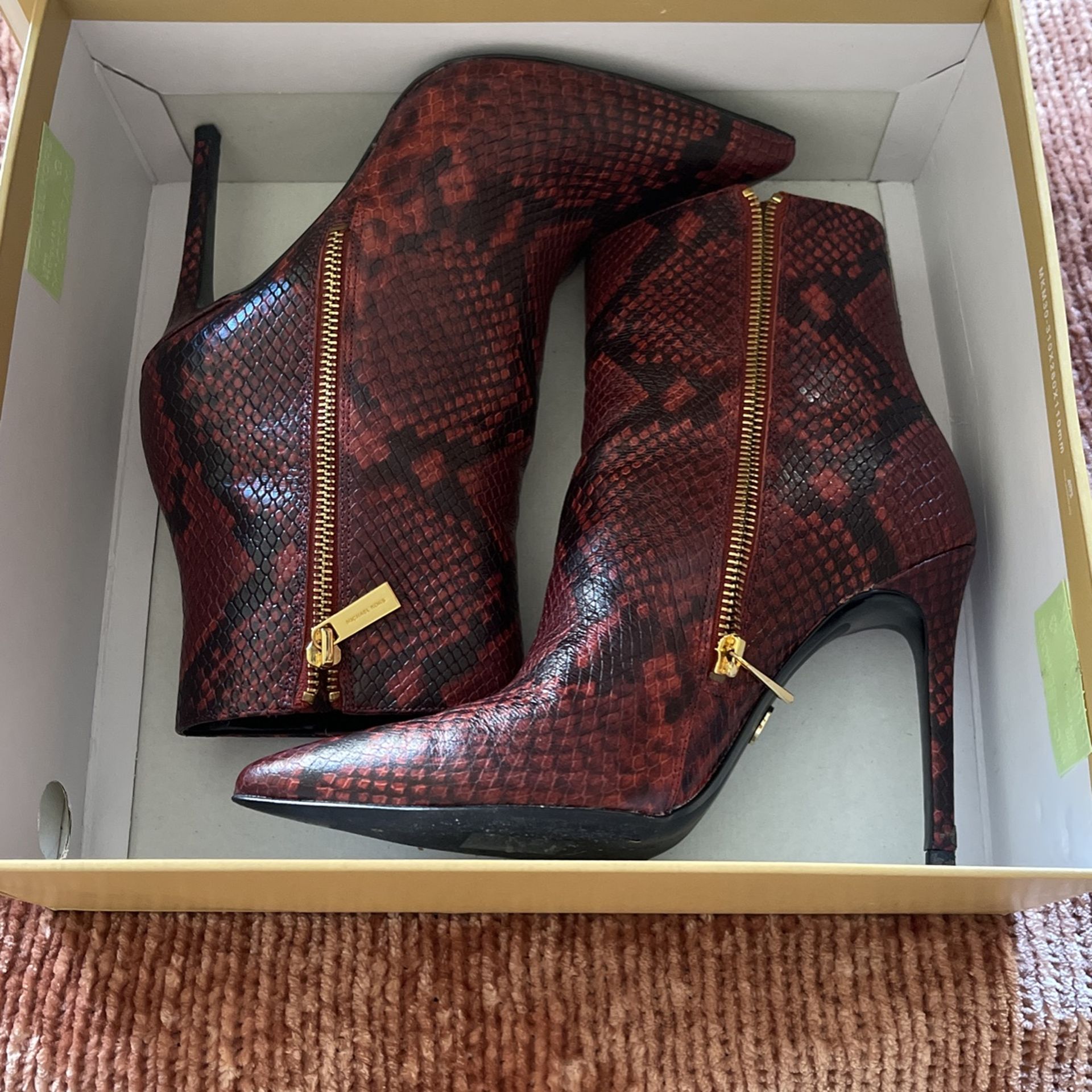 Michael Kors Snakeskin Boots