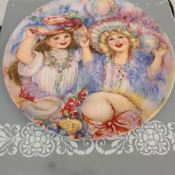 "Mother's Treasures" Mary Vickers Plate