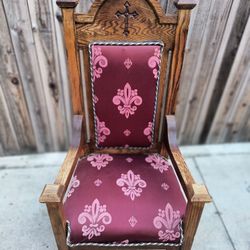 Vtg Bishop's Chair