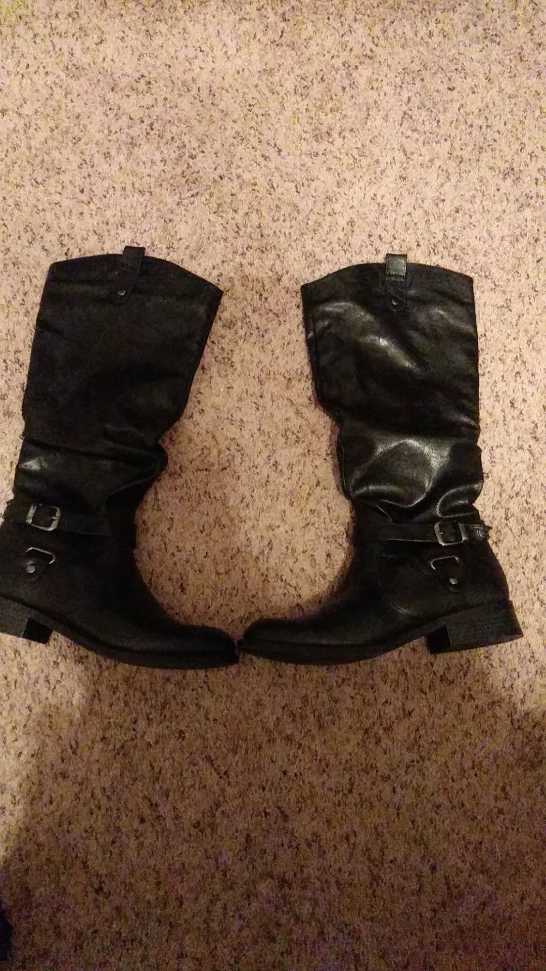 Black boots for dress