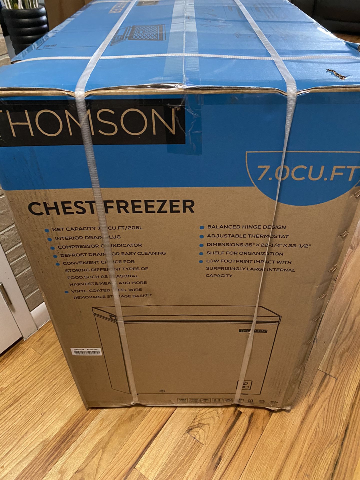 Thomson chest freezer 7.0