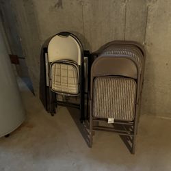 Folding chairs